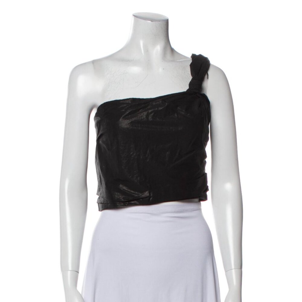 NWT Isabel Marant size 42 (US 10) ruched one strap crop top